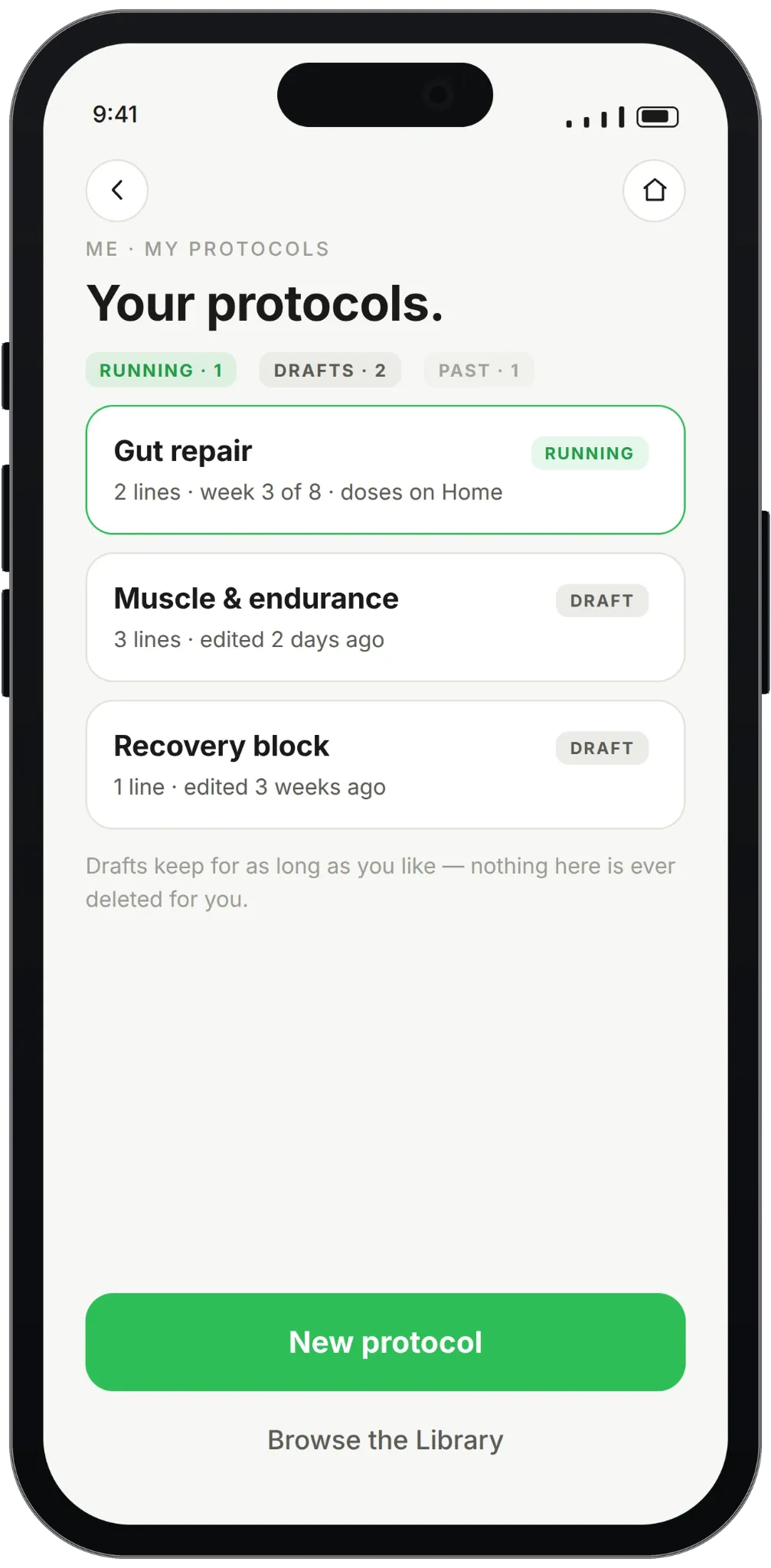 Protocols PepEasy™ App screenshot